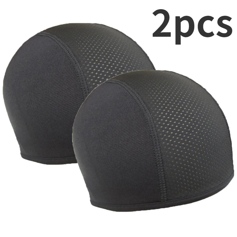 Atmungsaktive Helm-Unterziehkappe für Motorrad Sport (1er / 2er Set)