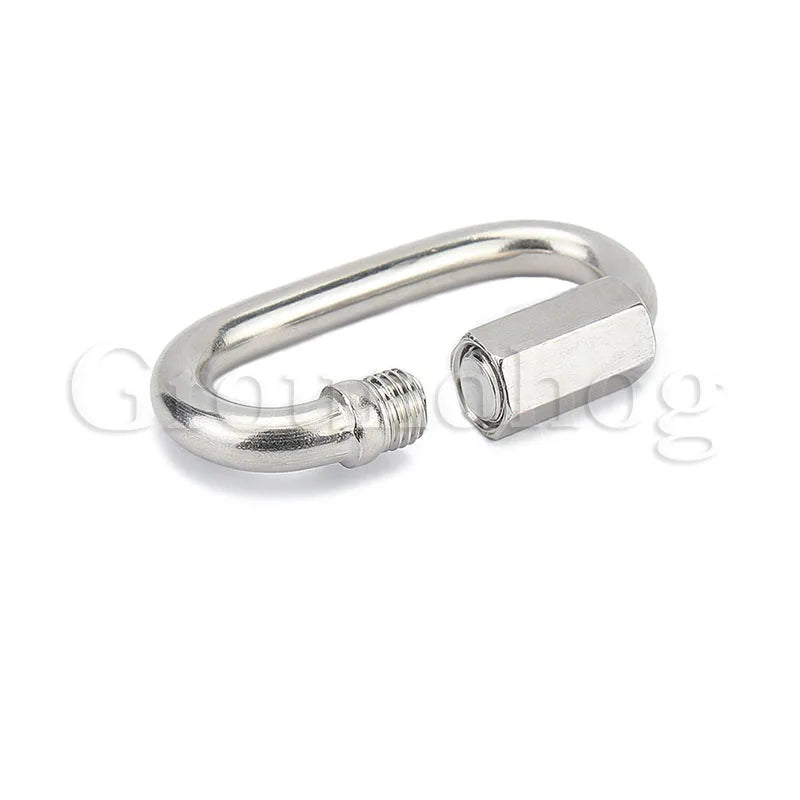 Robuster Oval Karabiner Edelstahl für schnelle sichere Verbindungen