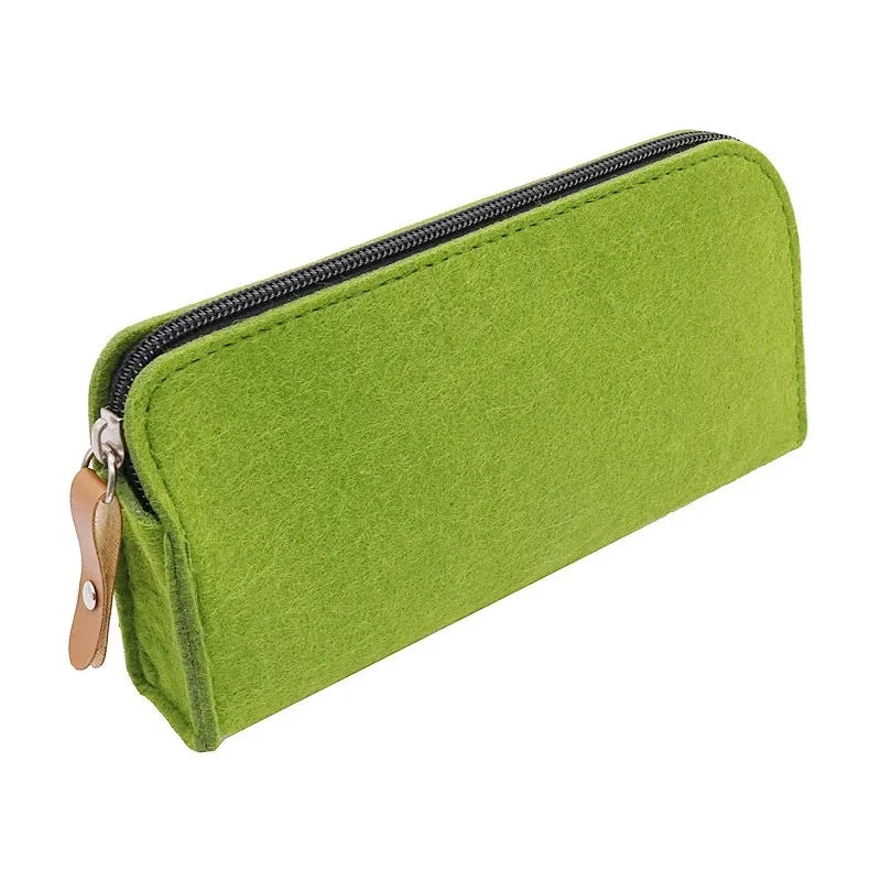 Filz Feder mäppchen 19,5 cm Schüler Stift Tasche Büro Lagerung