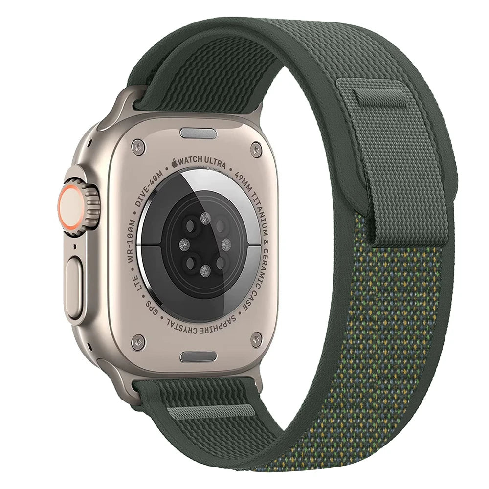 Robustes Nylon Armband für Apple Watch Ultra und alle Serien