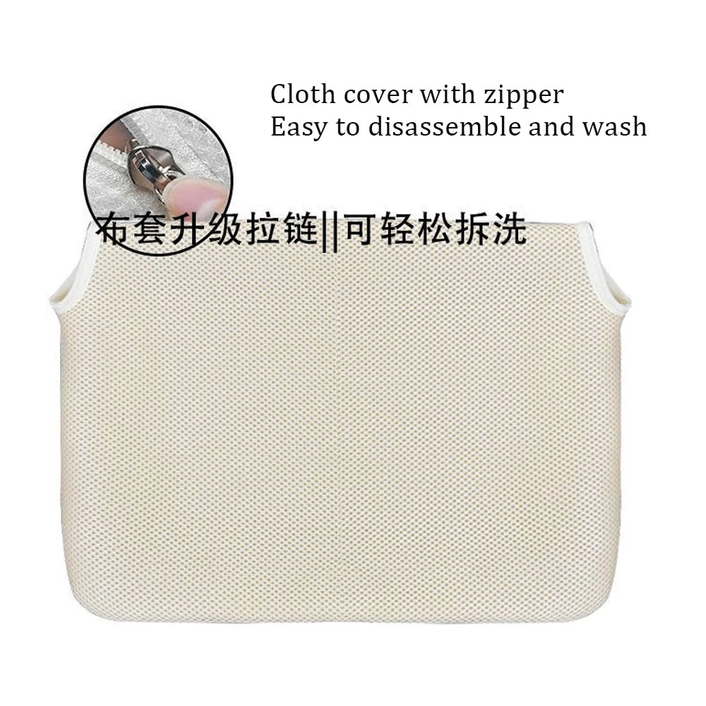 Atmungsaktives Mesh Katzen-Hängematten Bezug mit Reißverschluss 45x30 cm