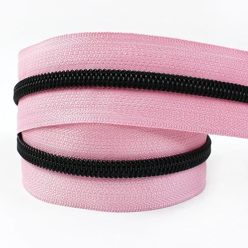 Reißverschluss 5# Nylon Meterware für Kleidung, Taschen - DIY Nähzubehör