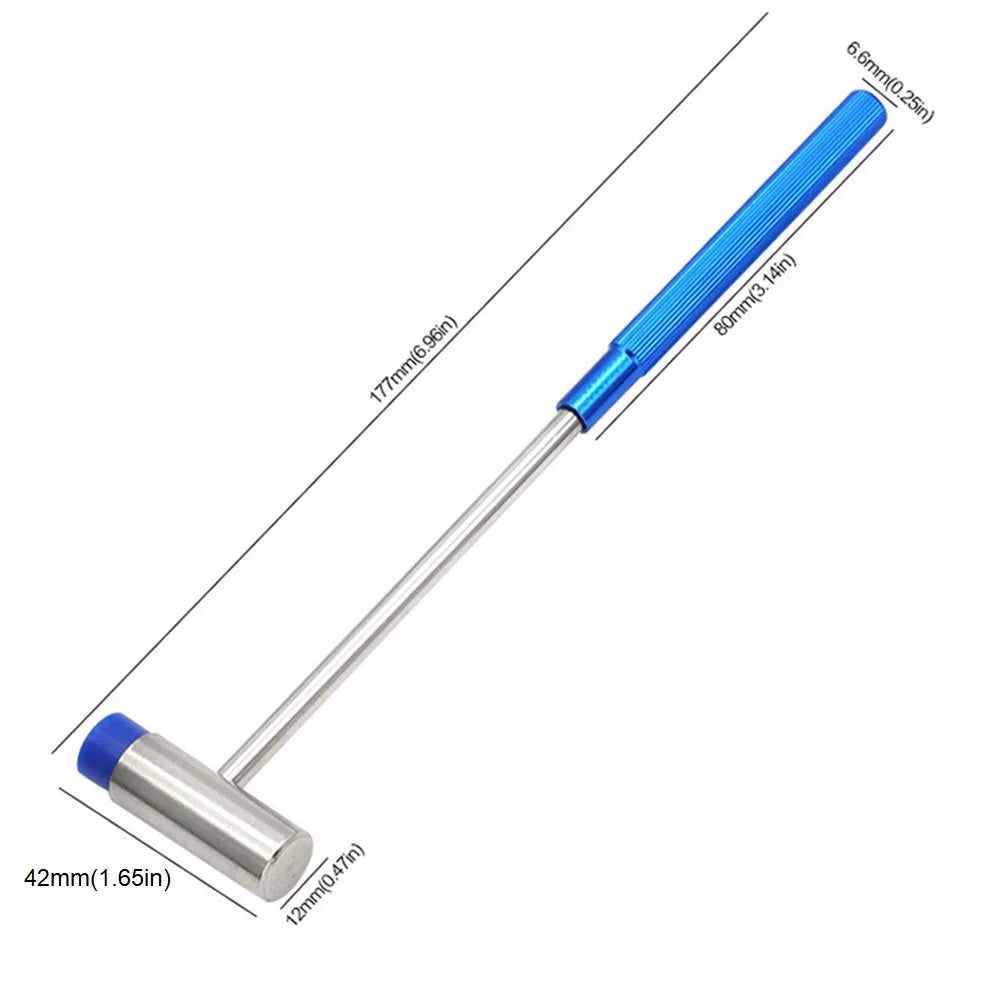 Mini Hammer mit Metall- und Gummikopf Doppelkopf für Schmuck und Uhr Reparatur