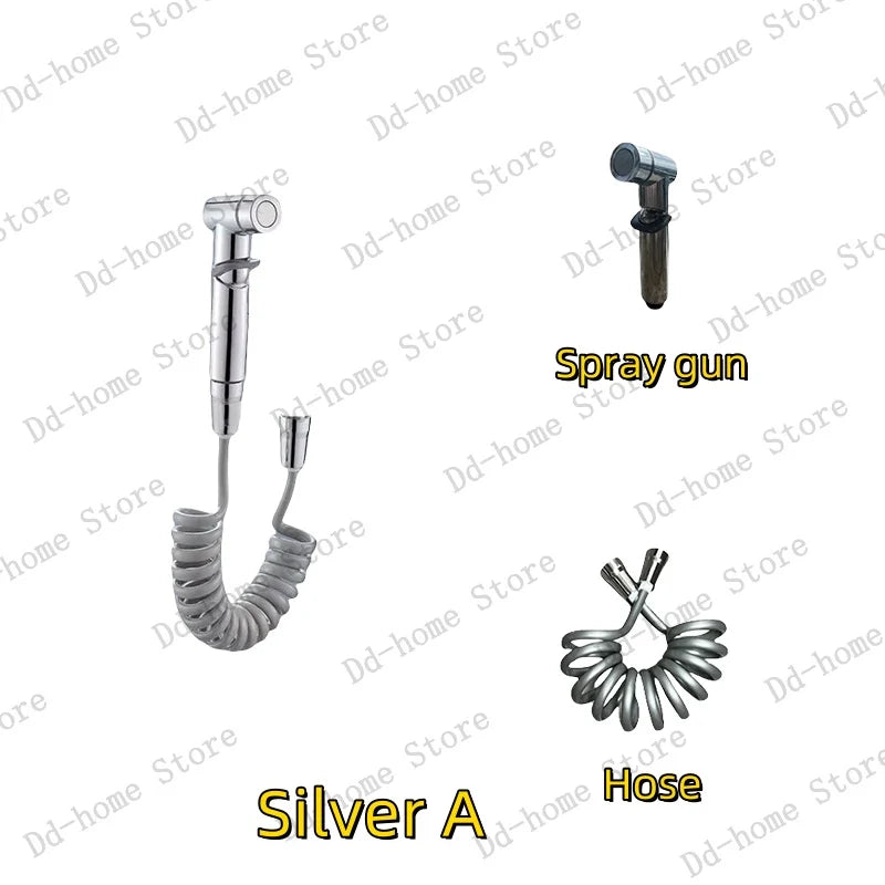 Tragbares Bidet Sprühset für WC - Bad – Hochdruck-Reinigung - Hygiene