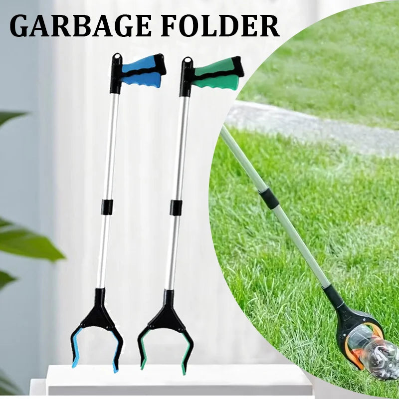 Faltbarer Greifer Extender 81cm Aluminium Müll Greifhilfe Werkzeug