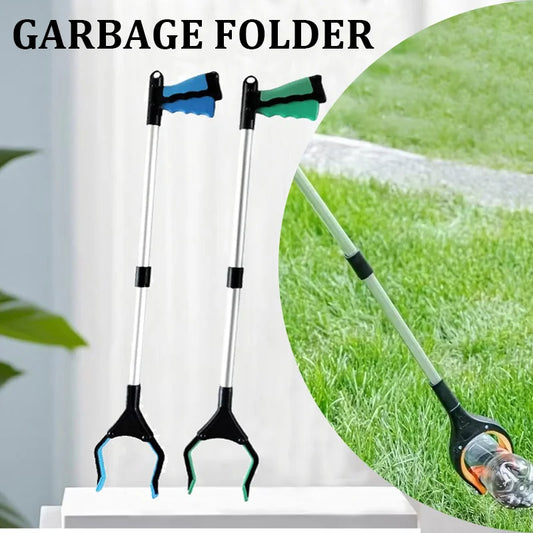 Faltbarer Greifer Extender 81cm Aluminium Müll Greifhilfe Werkzeug