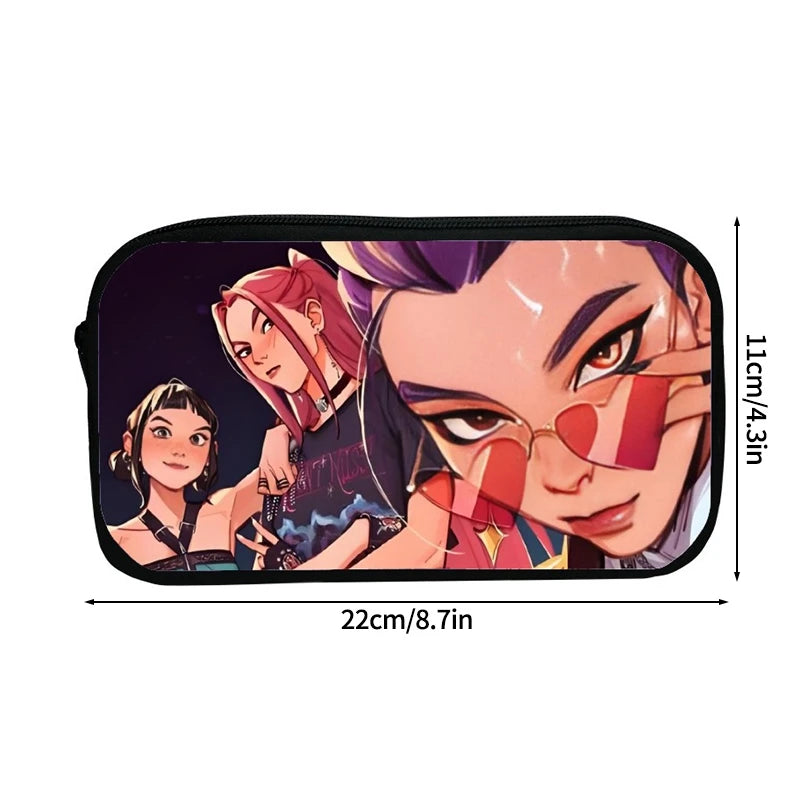 Großes mehrschichtiges Kpop Demon Hunt Federmäppchen für Schüler