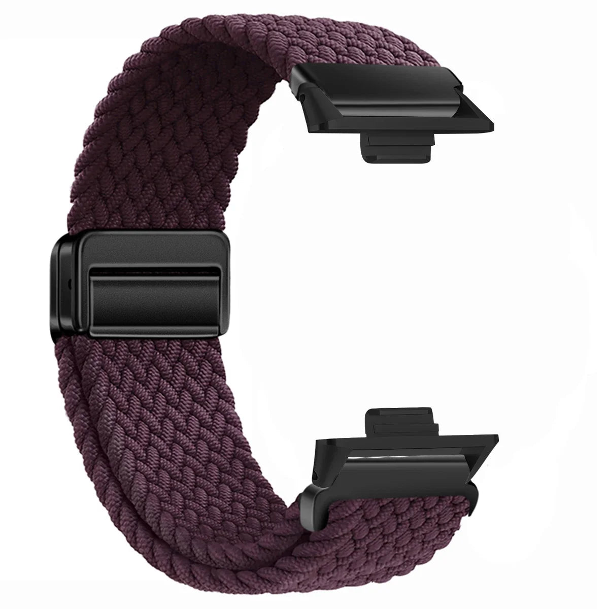 Verstellbares Nylon-Schlaufenarmband mit Magnetverschluss für Sportuhren