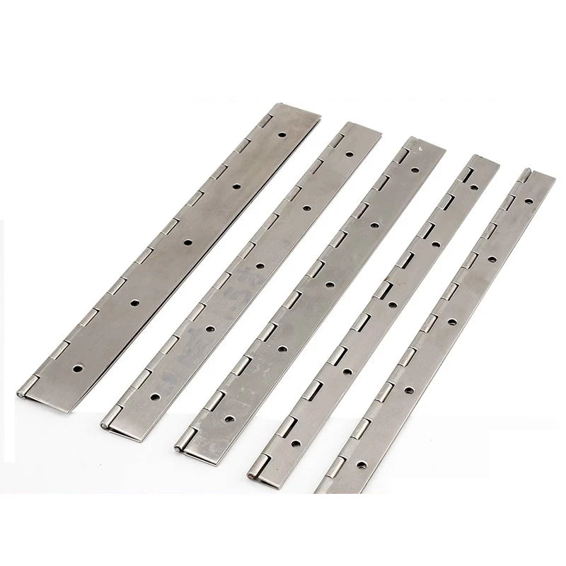 Robuste Edelstahl Klavierscharniere 15-51 cm für Schrank - Möbel