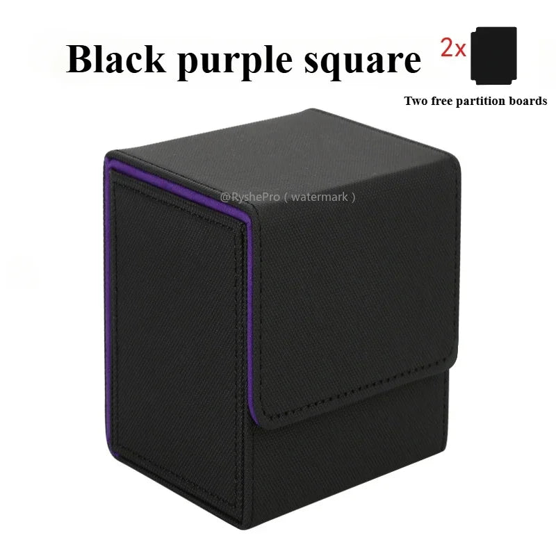 Robuste Deckbox für über 100 Sammelkarten sichere Aufbewahrung