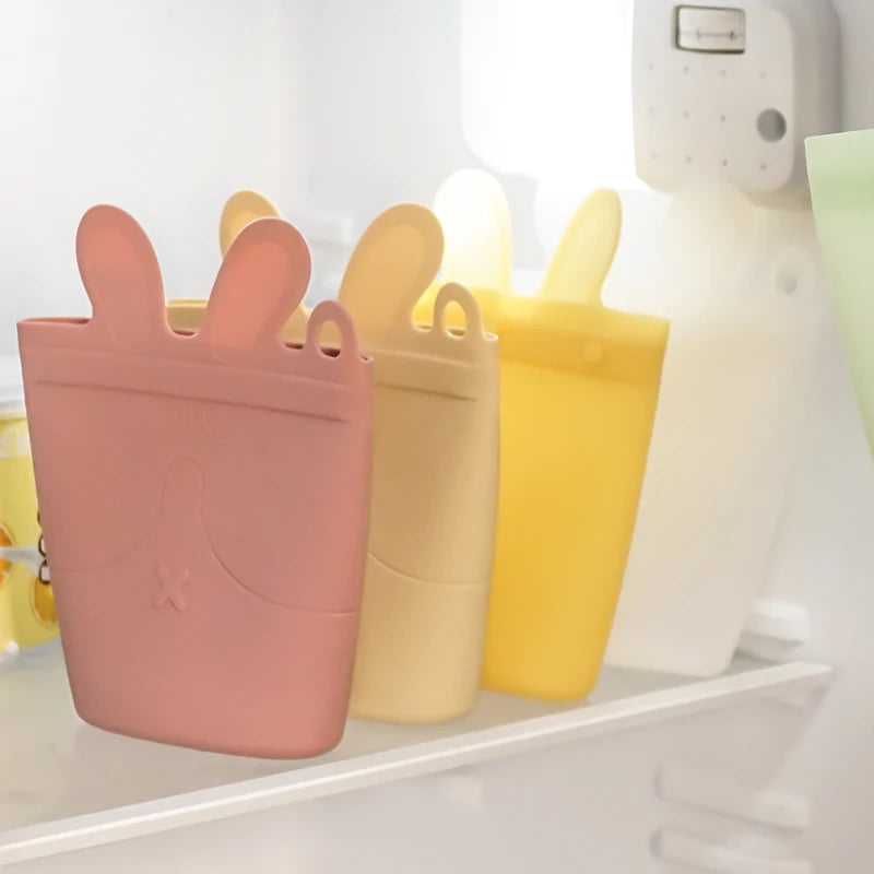 Silikon Snackbeutel Wiederverwendbar Auslaufsicher für Baby - Kinder