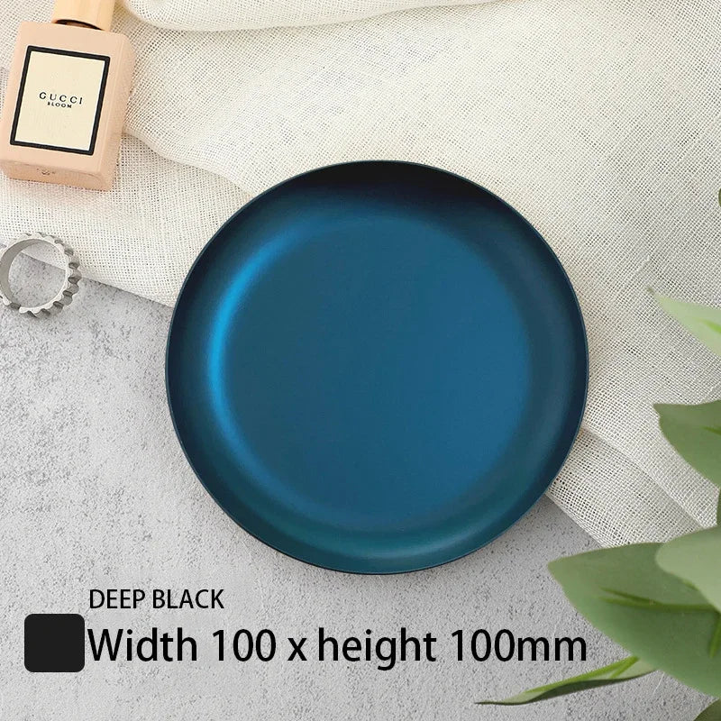 Edelstahl Tablett für Kosmetik und Schmuck – Modern & Praktisch-Yabubest - Home & More