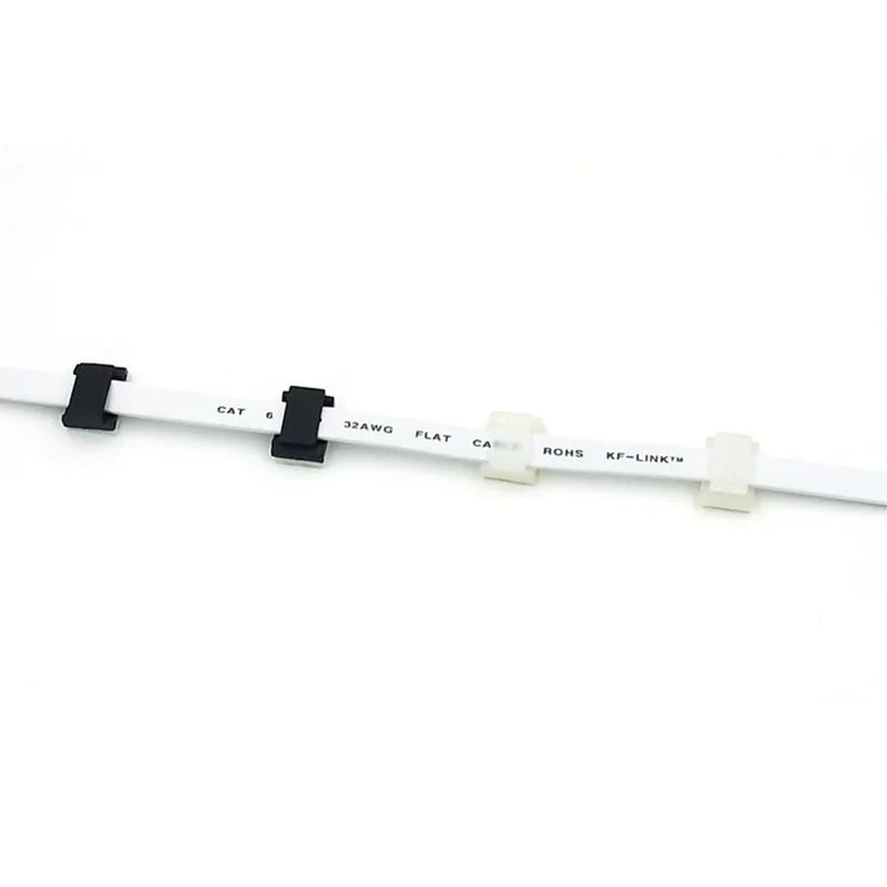 10er Set Kabel Organizer Clips für sauberen Desktop: Maus, Kopfhörer, USB