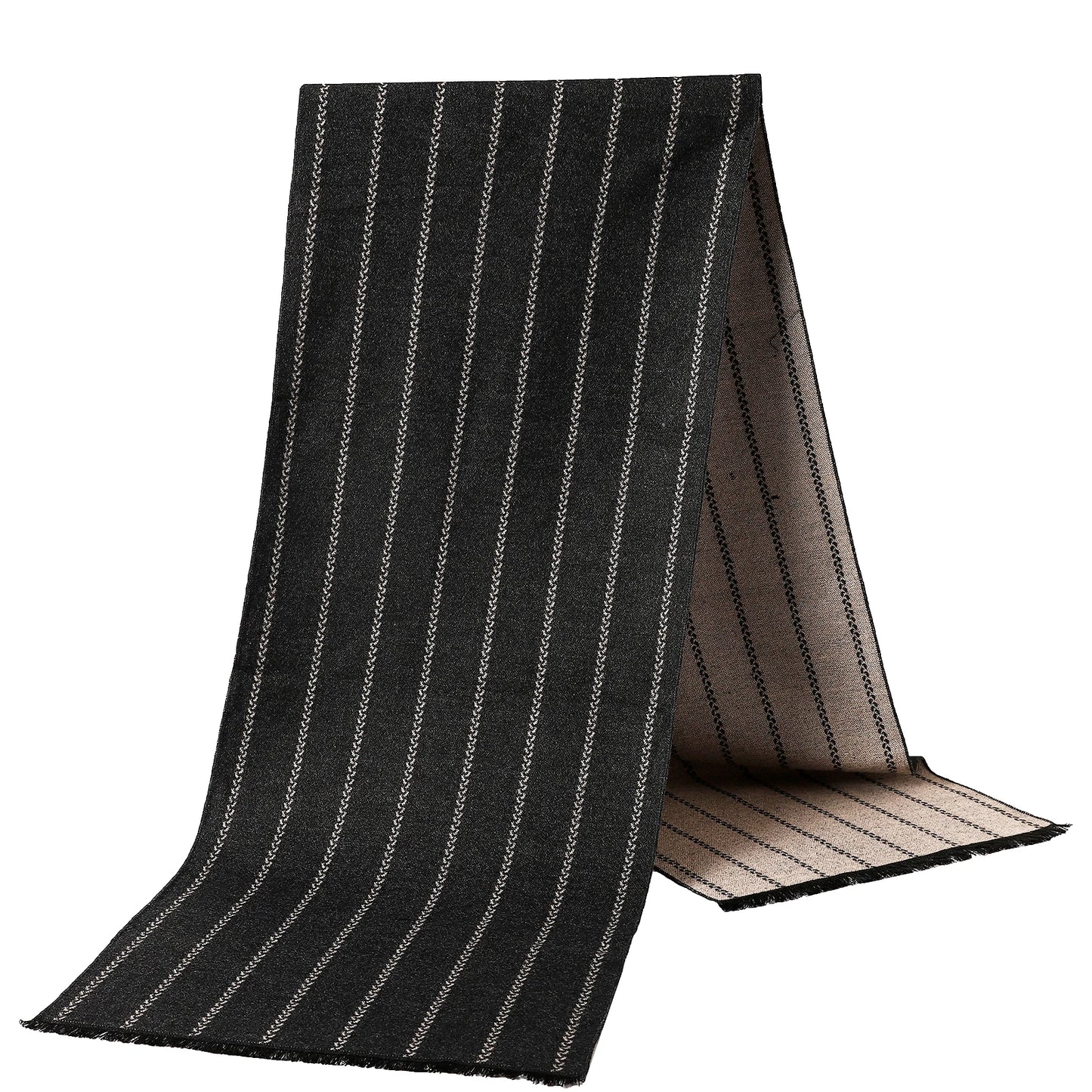 Eleganter Herren Schal für Herbst und Winter Polyester