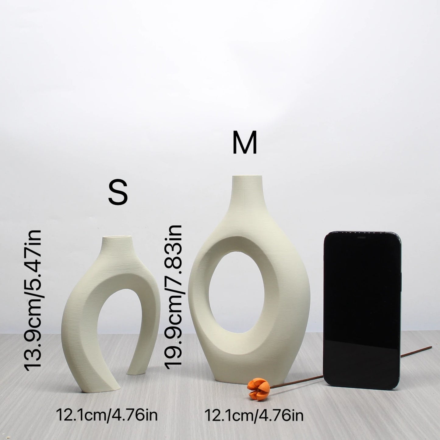 Boho Stil Kunstvasen Set für Heim Büro und Hochzeitsdeko