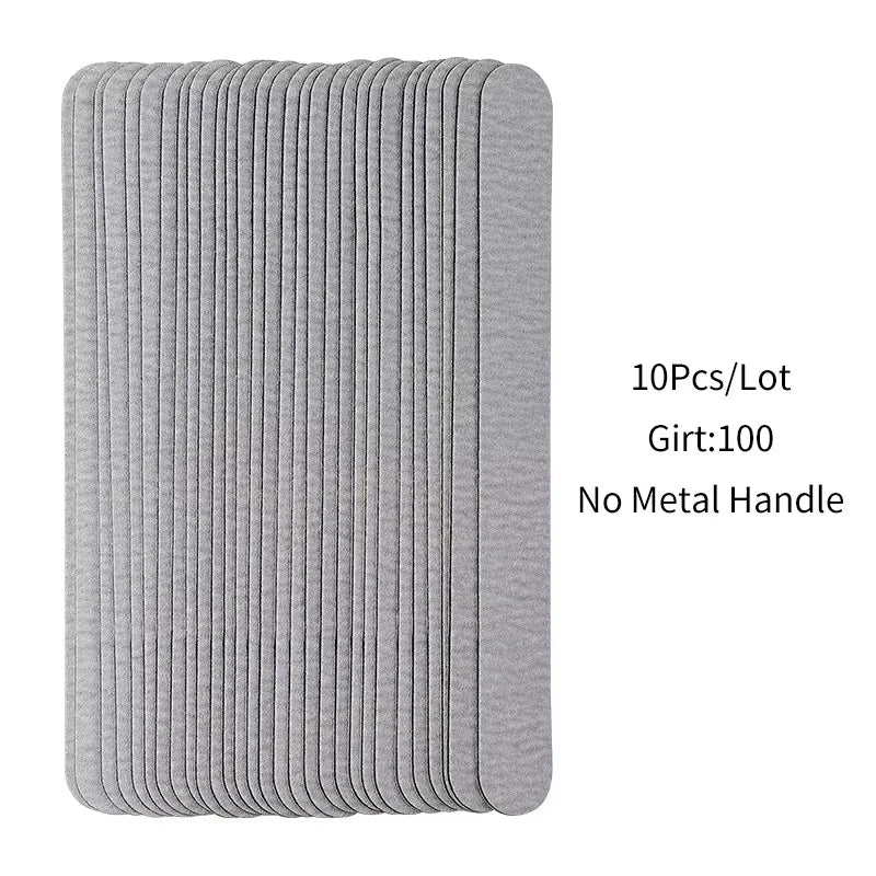 Praktisches Set mit austauschbaren Nagelfeilen für gepflegte Hände