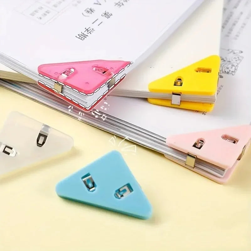 Dreieck Clips für Dokumente & Notizen – Organizer für Büro und Schule