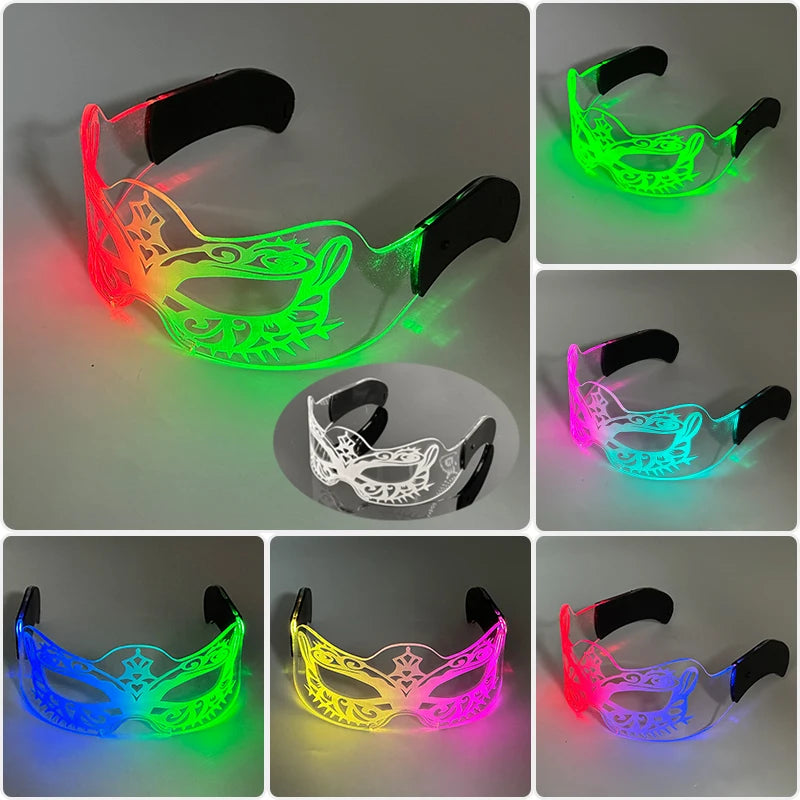 Leuchtende LED Partybrille mit Farbwechsel für unvergessliche Feste