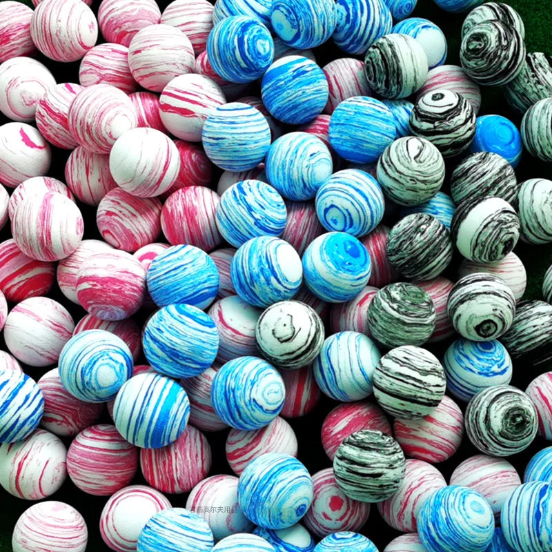 10er Set Indoor Golfbälle aus weichem EVA Schaum für Training