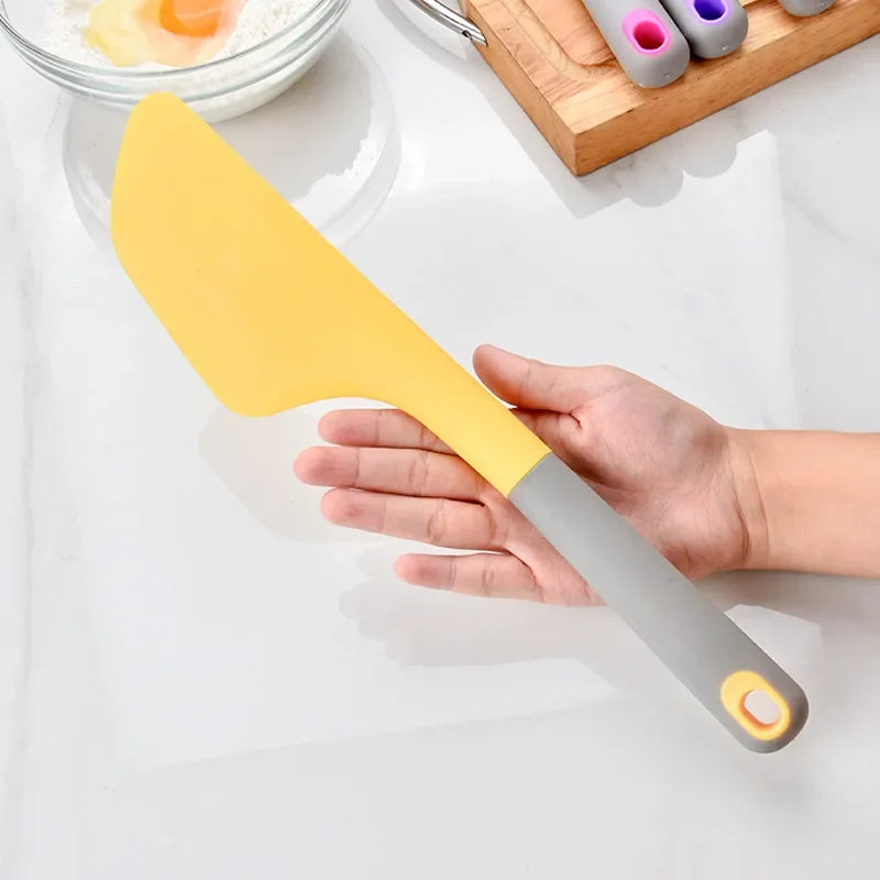 34cm Silikon Backspatel – Antihaft, Hitzebeständig für Gebäck & Creme