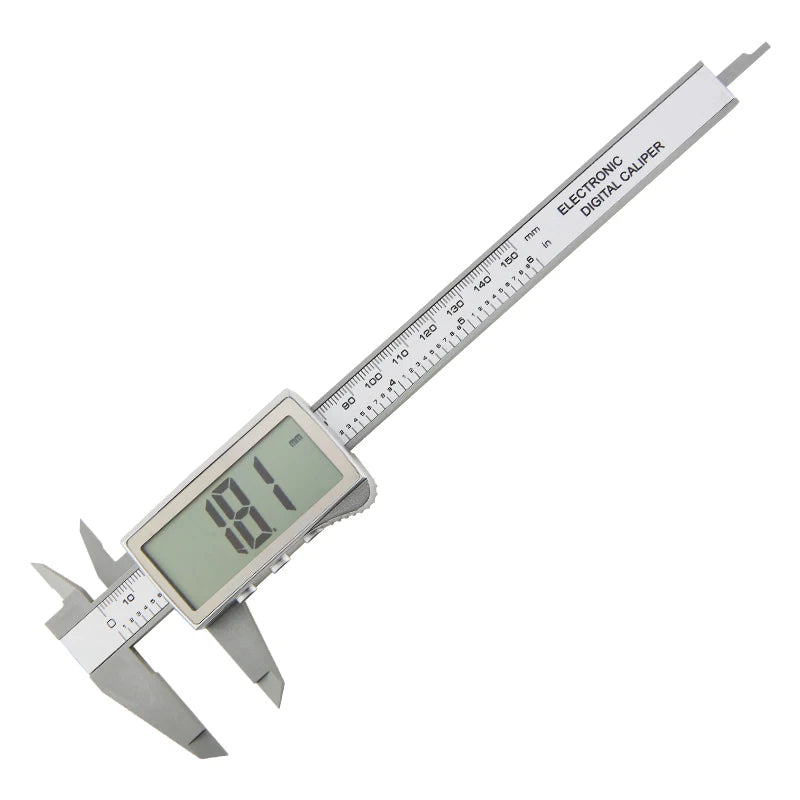 Digitaler Kunststoff Messschieber Großes Display – 0-150mm für Holz