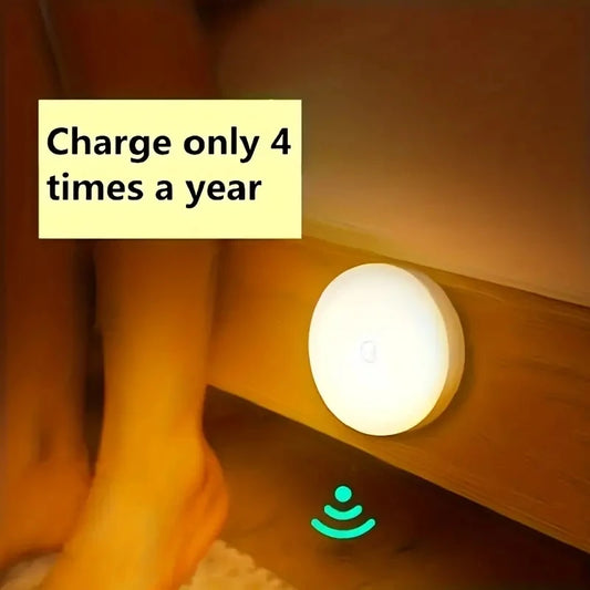 Bewegungssensor Nachtlicht - Drahtlose LED Lampe für Schlafzimmer & Flur