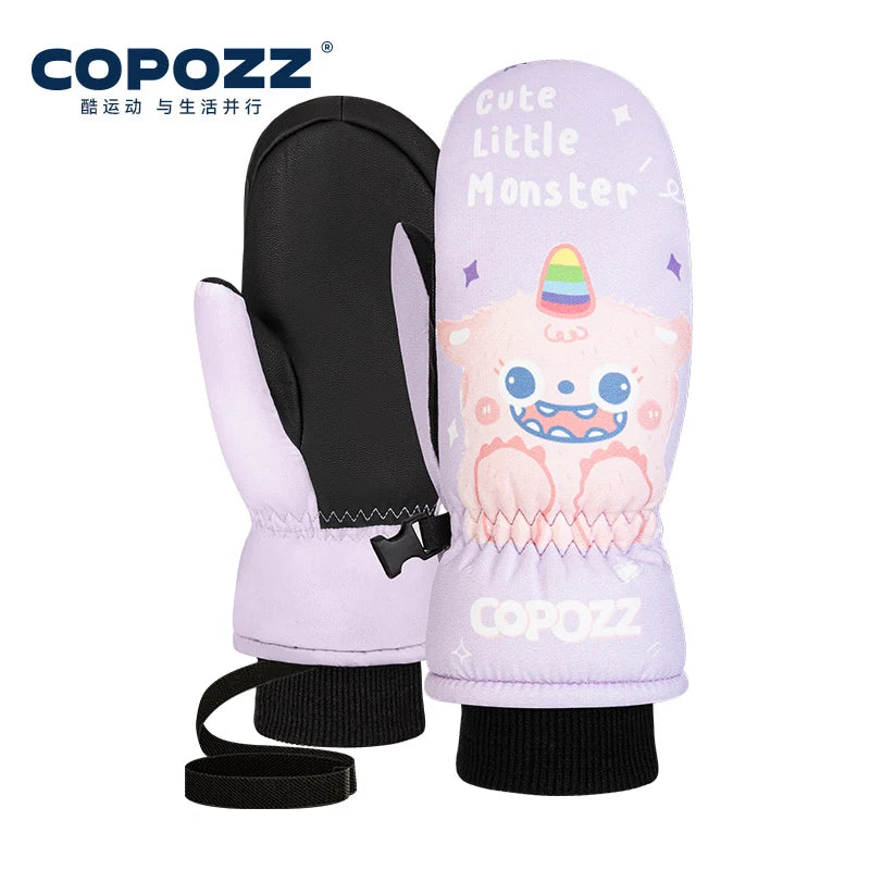 Kinder Skihandschuhe wasserdicht winddicht warm verschleißfest Cartoon