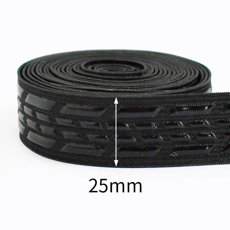 Elastisches Gurtband 20-50mm als Anti-Rutschband für Gürtel und Kleidung