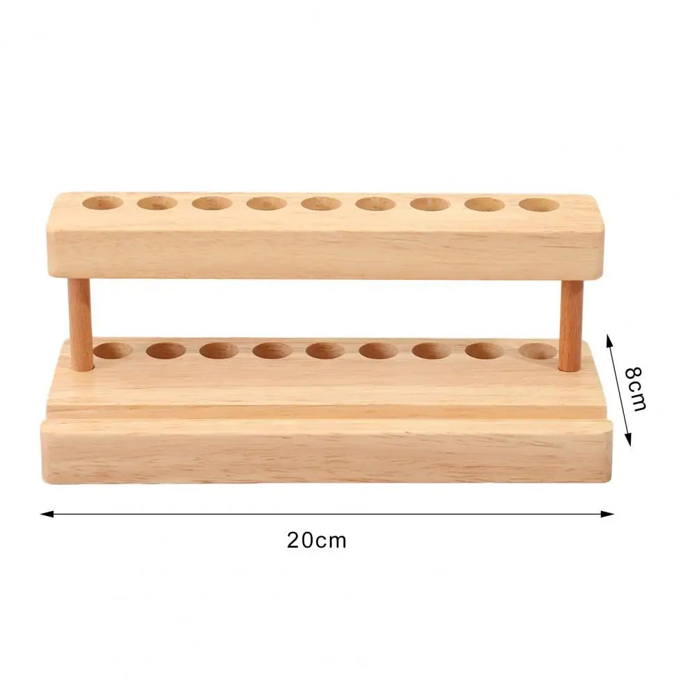 Moderner Schreibtisch Stiftständer aus Holz mit 9 Fächern-Yabubestshop