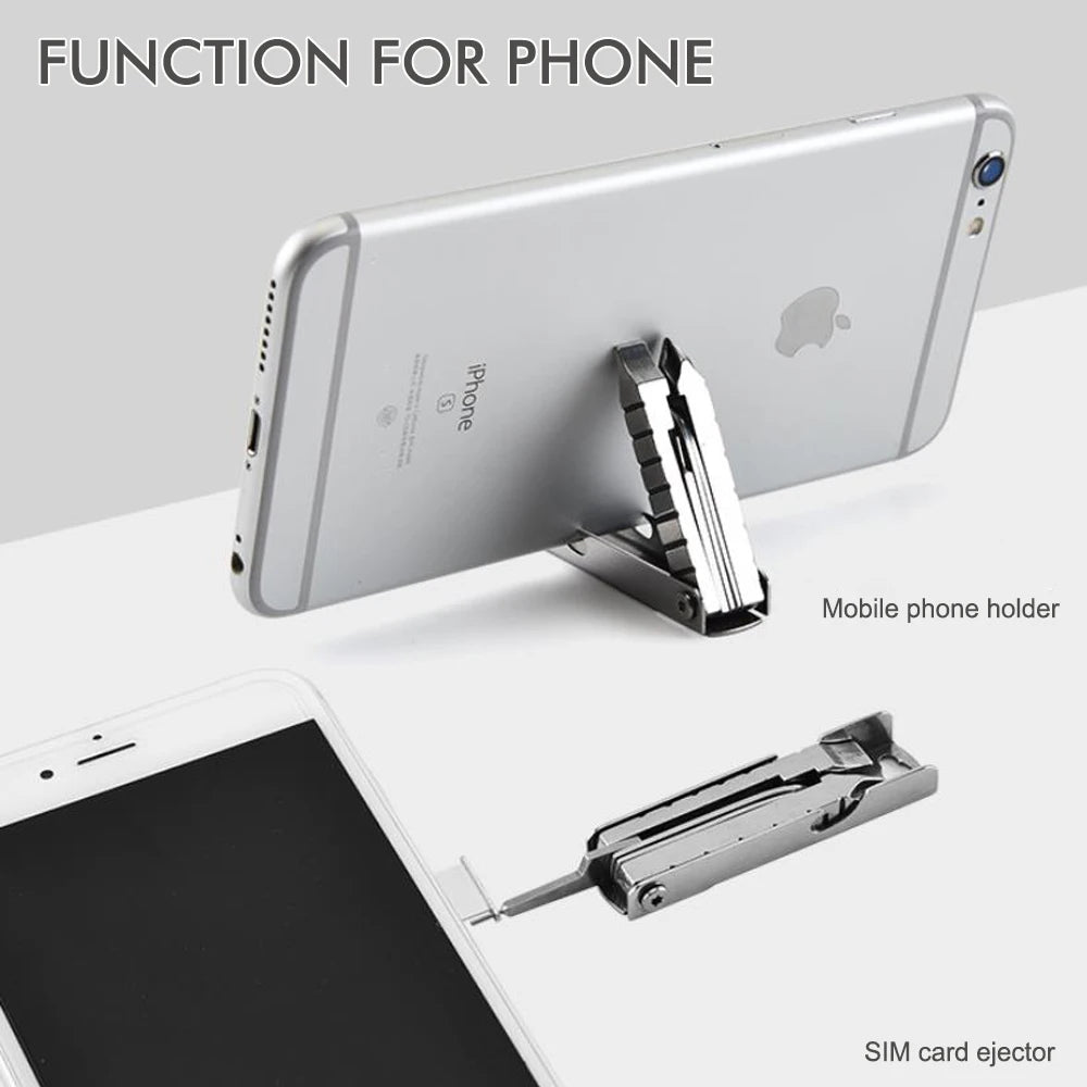 Tragbares Mini Edelstahl Schraubendreher Multitool Schlüssel Flasche Opener-Yabubest - Home & More