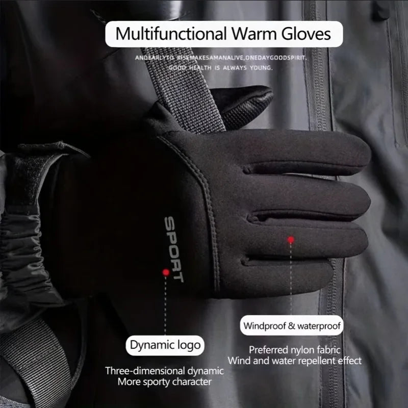 Warme wasserdichte Touchscreen Handschuhe für Winter Sport