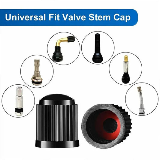 10x Universal Ventilkappen – Staubschutz für Auto Motorrad Fahrrad