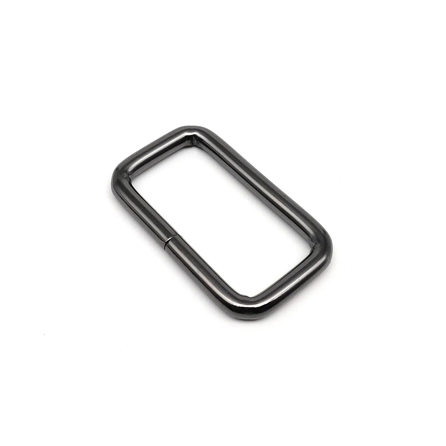 5er Set Metall Schnallen Rechteck Quadratisch O D Ring für Taschen Gürtel