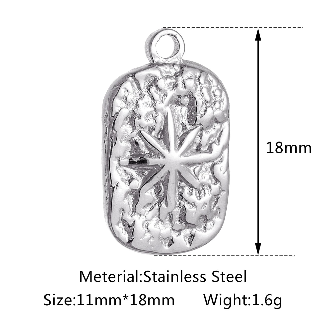 Edelstahl Charms Anhänger Set für DIY Schmuckgestaltung