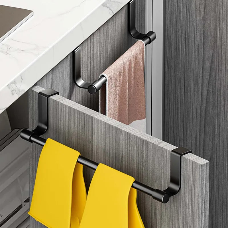 Edelstahl Tür Handtuchhalter für Küche Bad – Einzel oder 6er Set Aufhänger