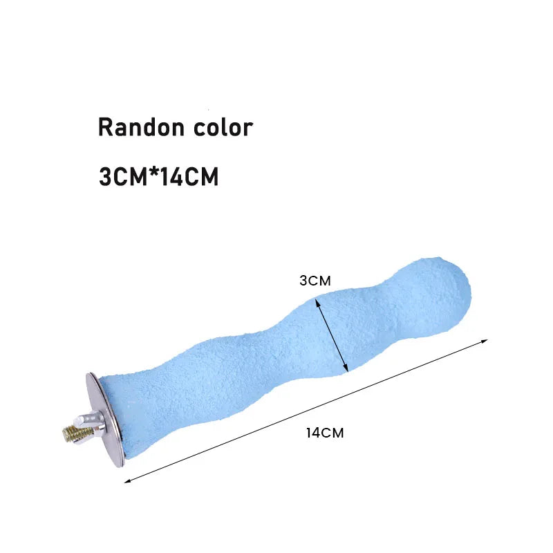 Papageien Holz Klaue Schleifen Stick Spielzeug für Käfig Zubehör Vogel