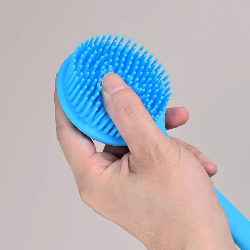 Silikon Duschbürste für Körperreinigung und wohltuende Massage