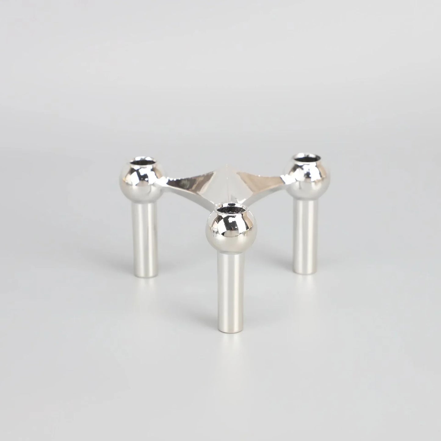 Moderner Metall Kerzenhalter Nordic Stil Wohnzimmer Dekoration Silber