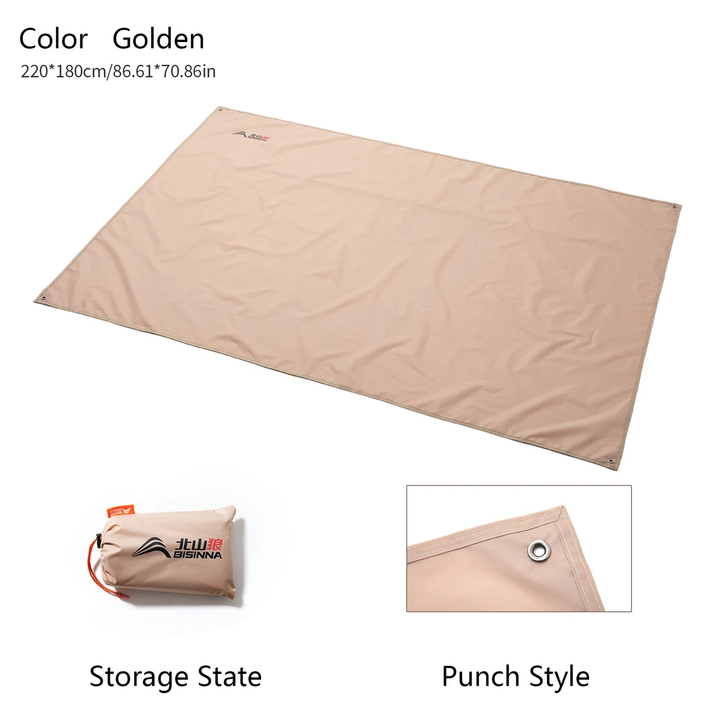 Tragbare wasserdichte Camping Picknickmatte aus Oxford