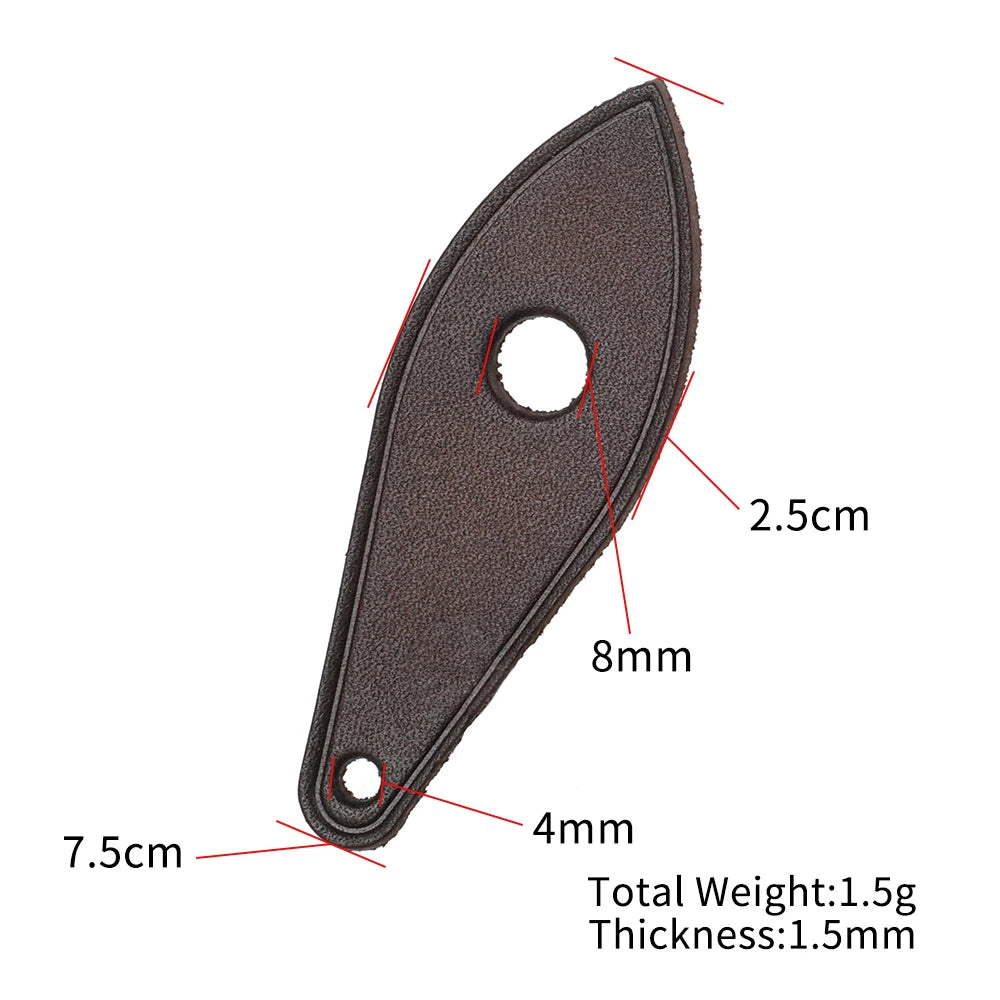 2 Stück DIY Echtleder Zip Puller Ersatz Reißverschlussköpfe für Nano Speedy Gepäck Rucksack Jacke Koffer Tasche Zubehör-Yabubest - Home & More