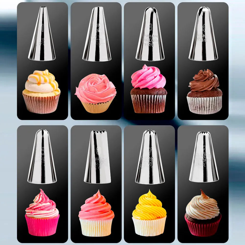 Kekspresse - 13 Keksscheiben - 8 Zuckerdüsen - DIY Keksmaschine zum Backen und Dekorieren