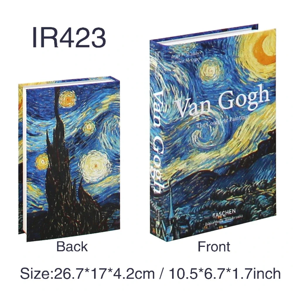 Luxus gefälschte Bücher Dekoration für Wohnzimmer Nordic Stil