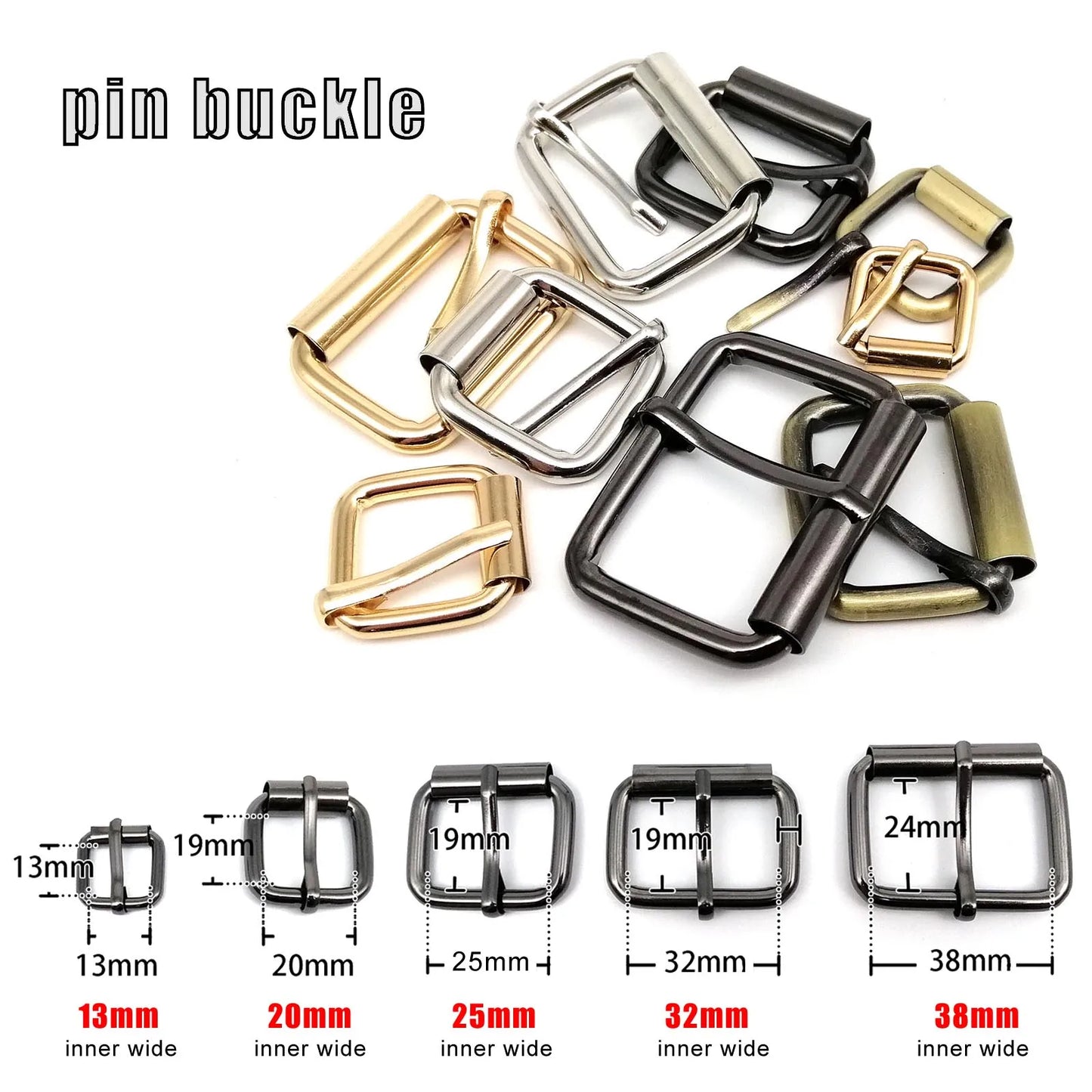 Verstellbare Schnalle mit D Ring und Roller für Rucksack und Gürtel