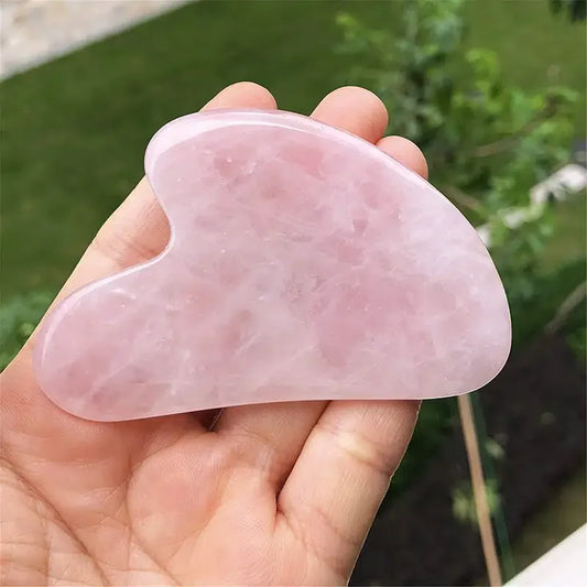 Natürlicher Jade Gua Sha Gesichts Massage Roller für Hautpflege SPA