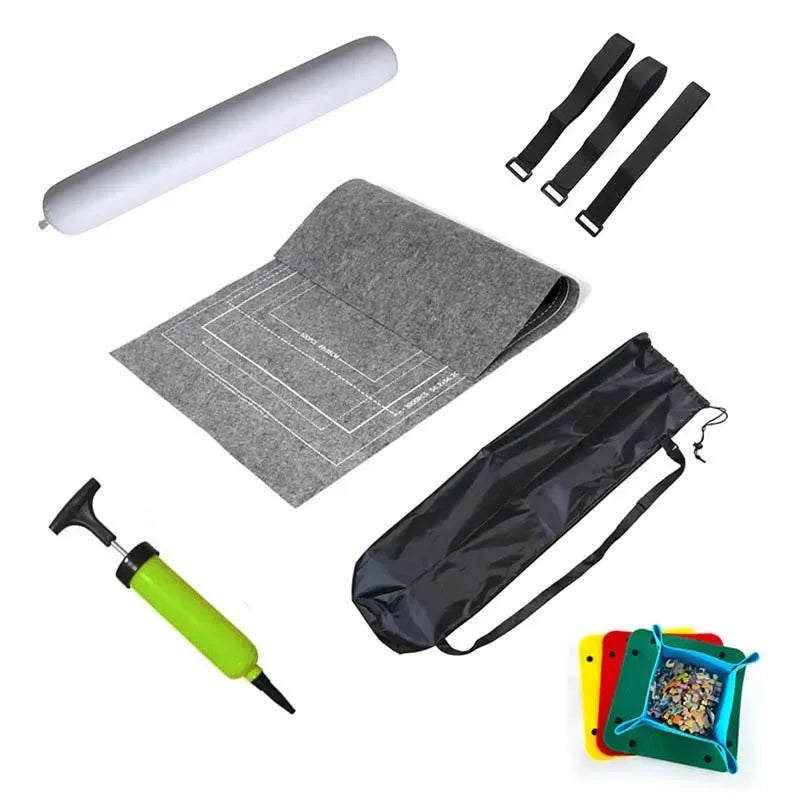 Puzzle-Rollmatte für 1500–3000 Teile | Filz-Aufbewahrung mit Tasche-Yabubest - Home & More