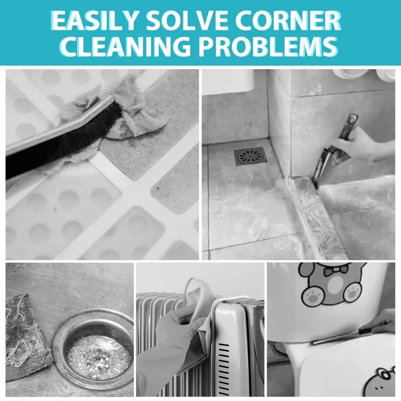 Fugenreinigungsbürste mit harten Borsten für Bad und Küche Lückenreiniger