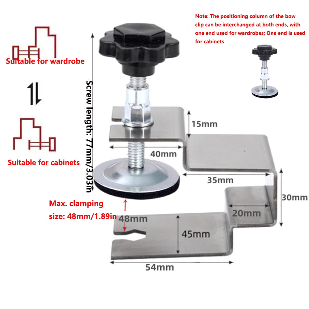 Holzbearbeitungs C Klemmen Set für präzise Möbelmontage