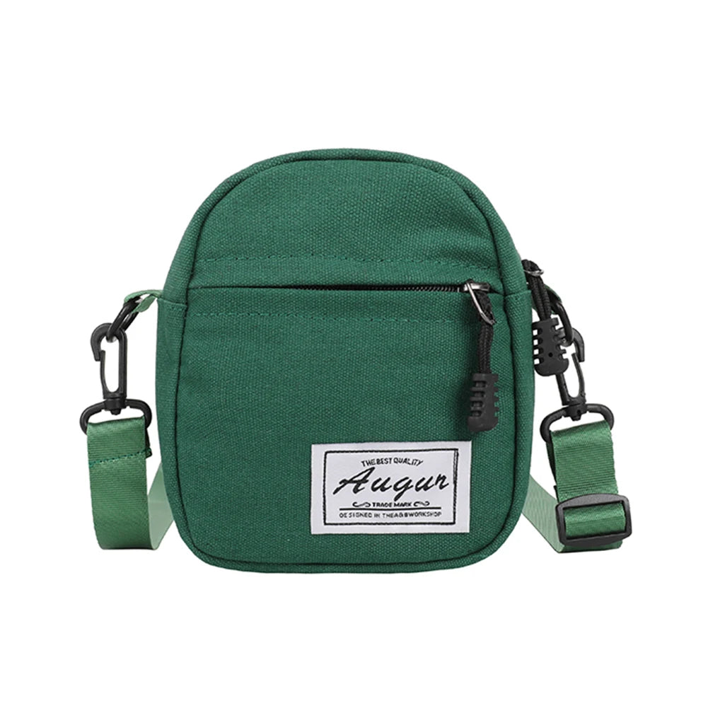 Unisex Leinwand Mini Umhängetasche Freizeit Schultertasche Harajuku Look