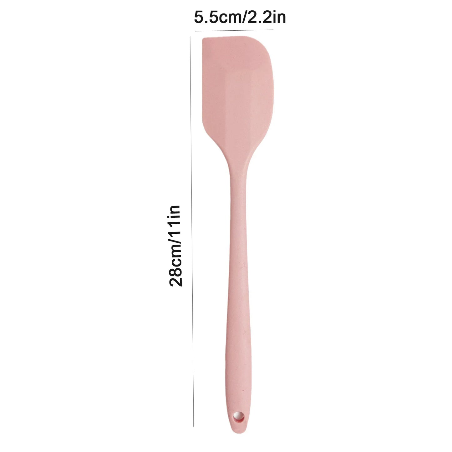 Silikon Spatel Antihaft Hitzebeständig für Creme - Kuchen Backen DIY Küche