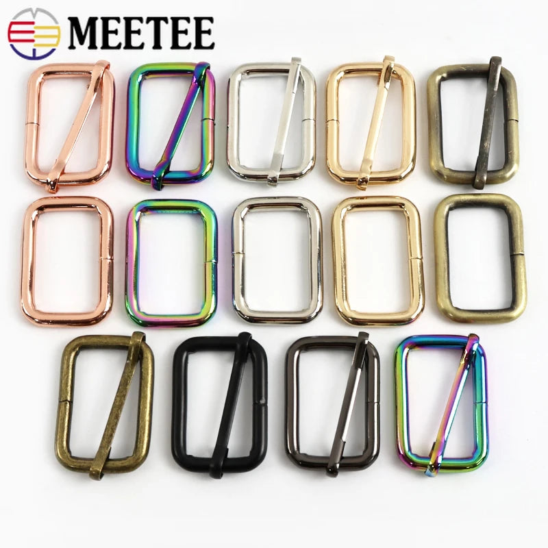 Rechteckige Metallringe Schnallen für Taschen und Gurte